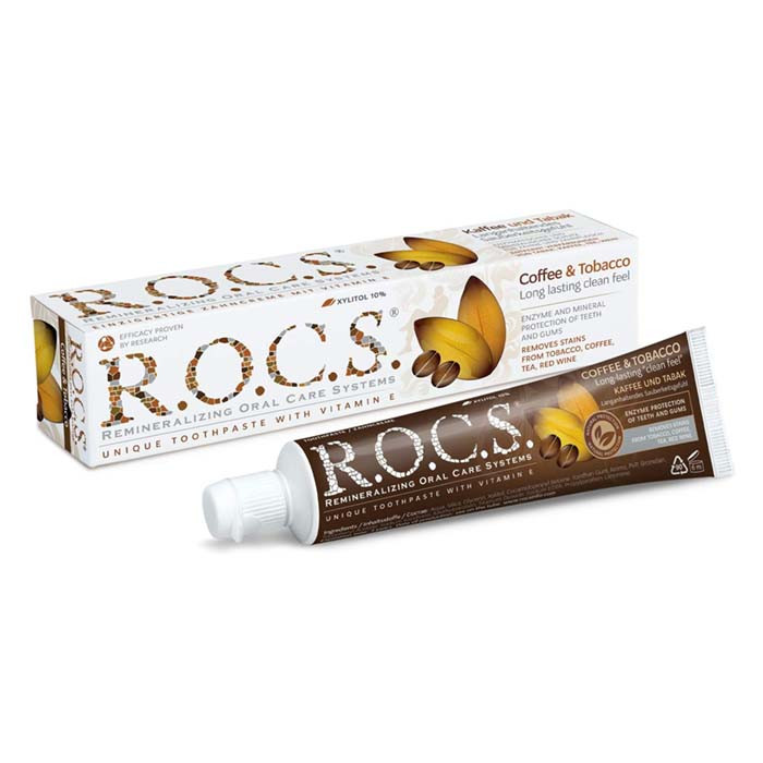 Rocs Coffee & Tobacco Tooth Paste 60ml