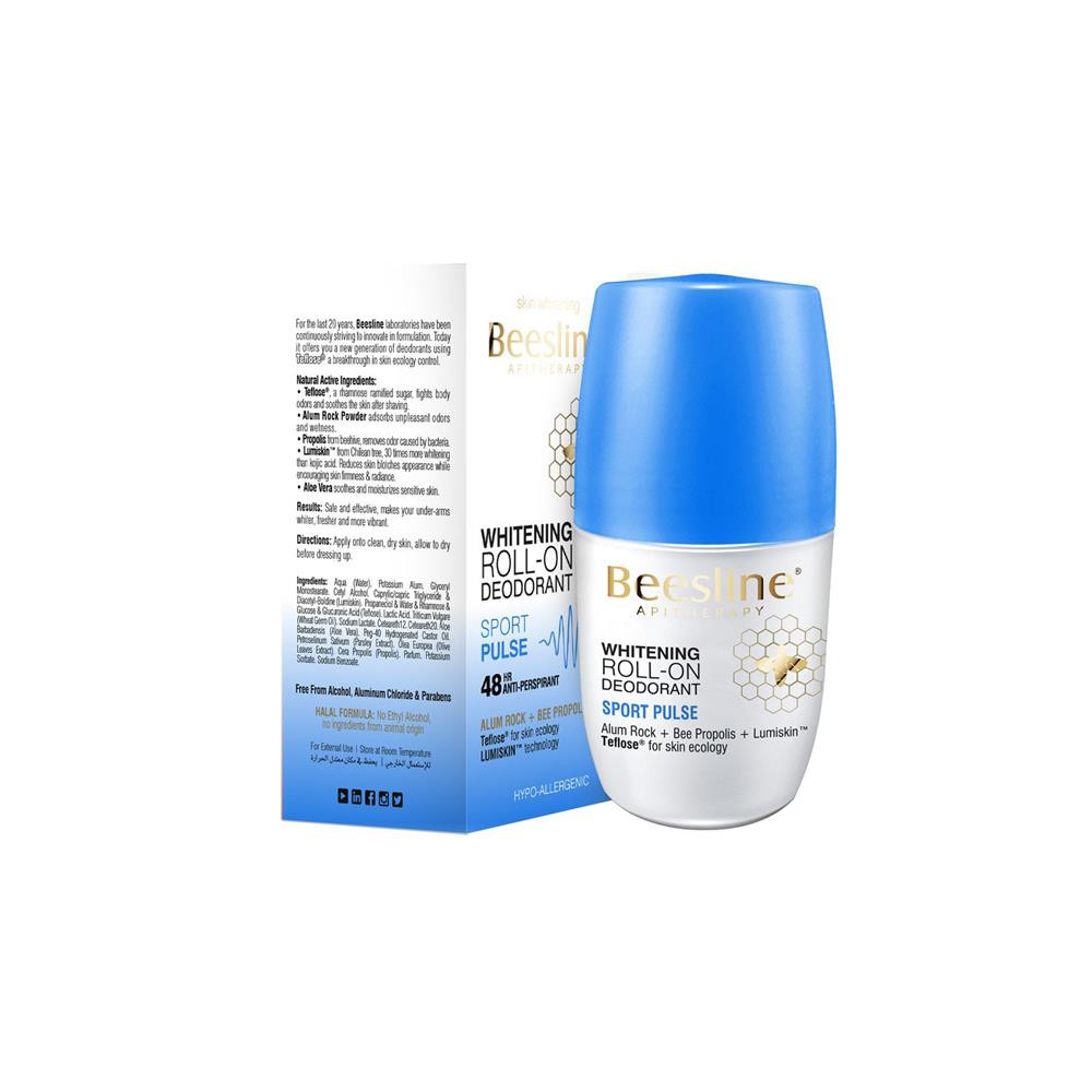 Beesline Whitening Roll-On Deodorant Sport Pulse 50ml