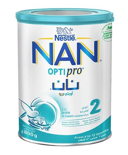 Nestle Nan Optipro Stage 2 Follow Up Formula - 800gm