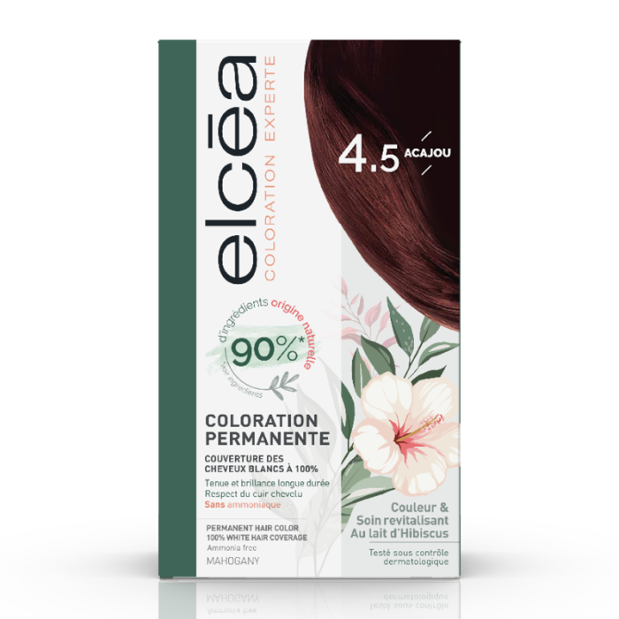 Noreva Mahogany Elcea Permanent Expert Hair Color 4.5