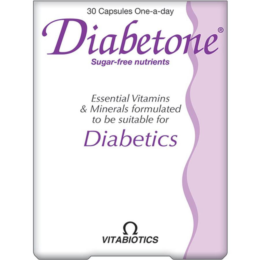 VITABIOTICS DIABETONE CAPSULES 30 S