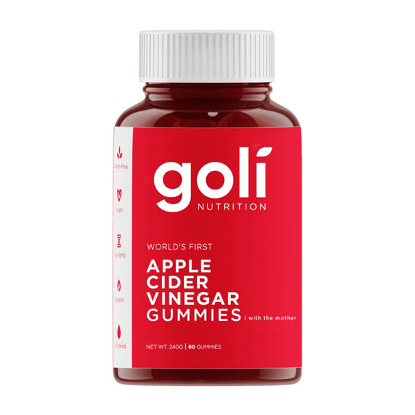 Goli Apple Cider Vinegar Gummies 60's