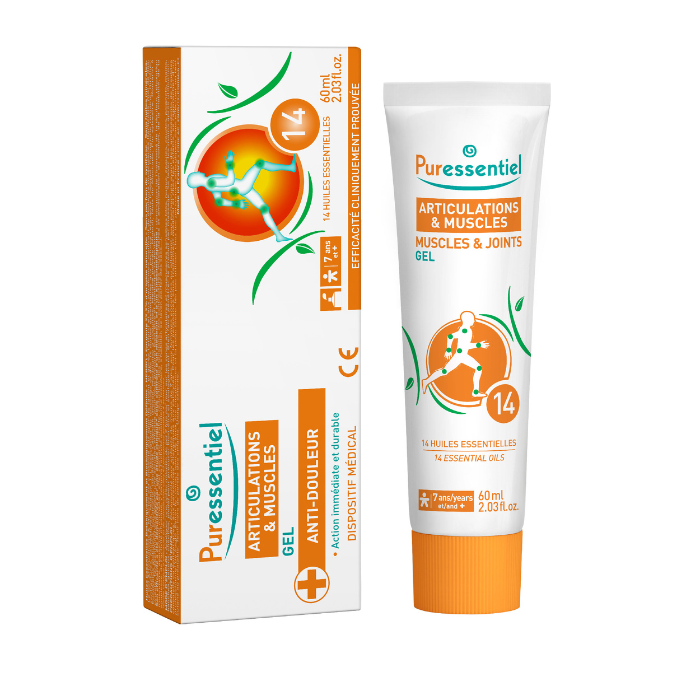 Puressentiel Muscles and Joints Gel With 14 Essential Oils-60ml