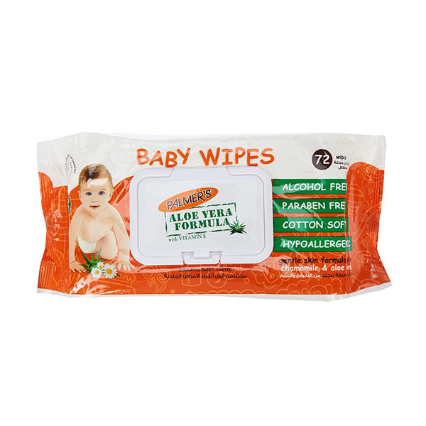 Palmer's Aloe Vera Formula Baby Wipes - 72 Wipes