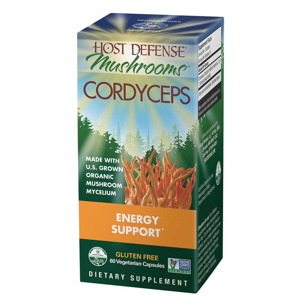 HOST DEFENSE CORDYCEPS CAPSULES 60'S