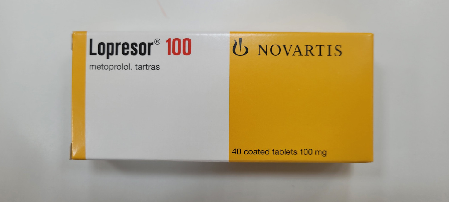 Lopressor 100mg Metoprolol 100 Mg Tablet 40s Medilife Pharmacy Uae