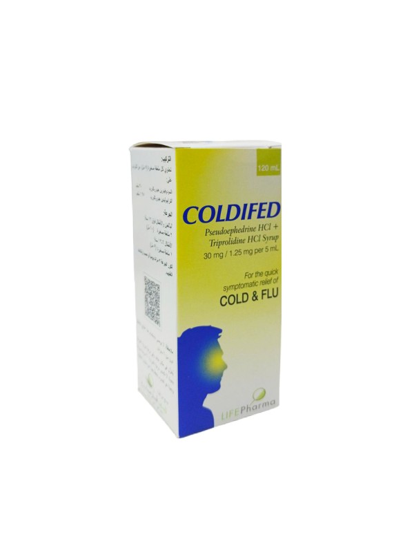 COLDIFED COLD & FLU Syrup 120 ML