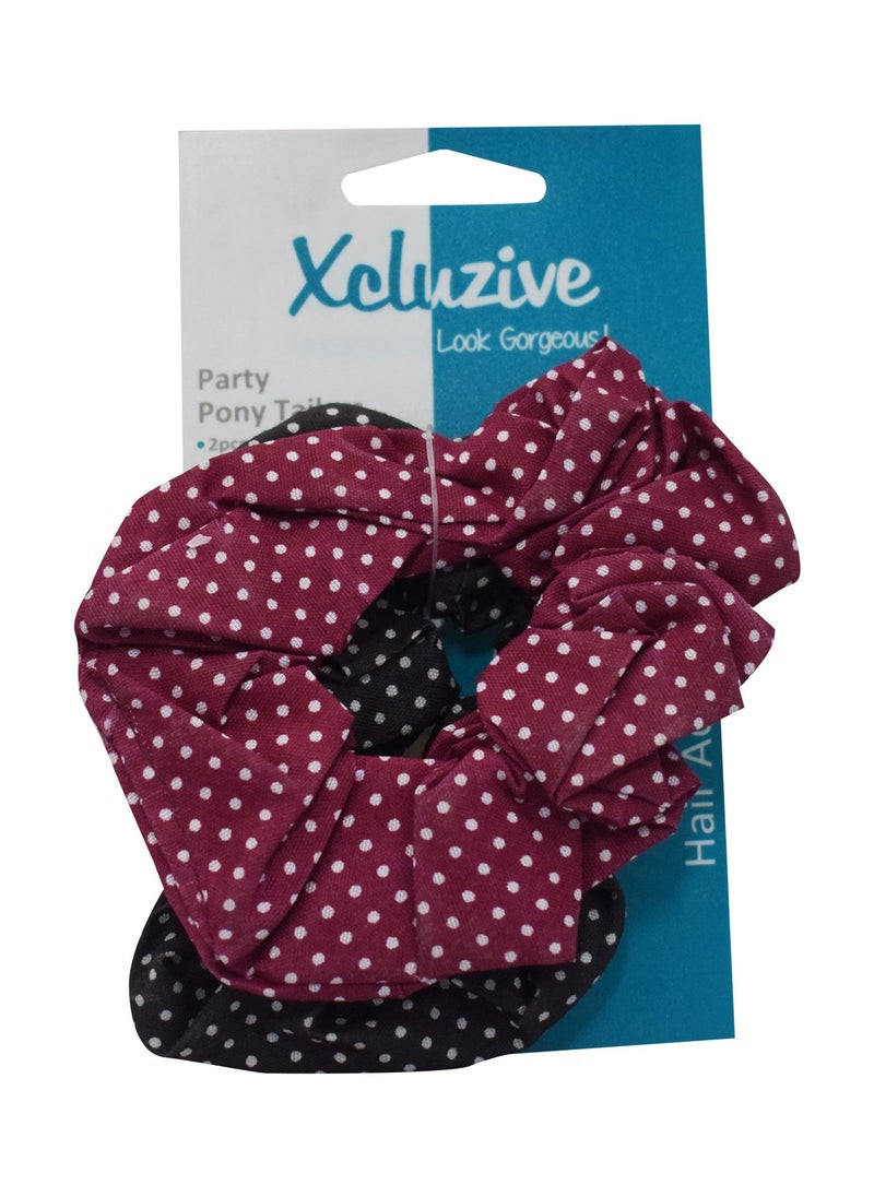 Xcluzive Party 2 Pcs Pony Tailers