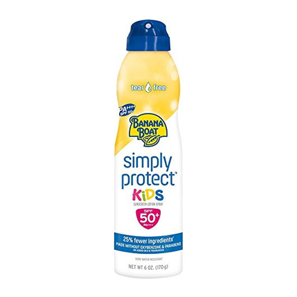 Banana Boat Simply Protect Kids Spray SPF 50 -170 G