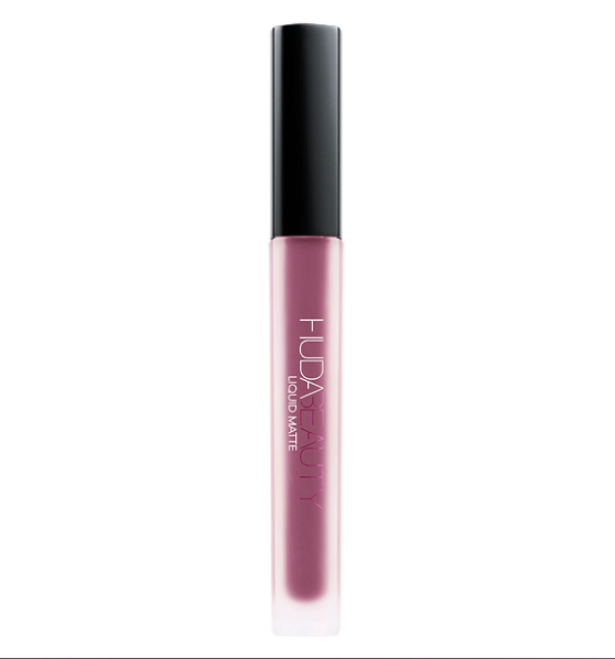 Huda Beauty Liquid Matte Ultra-Comfort Transfer Proof Lipstick- Rose Wood