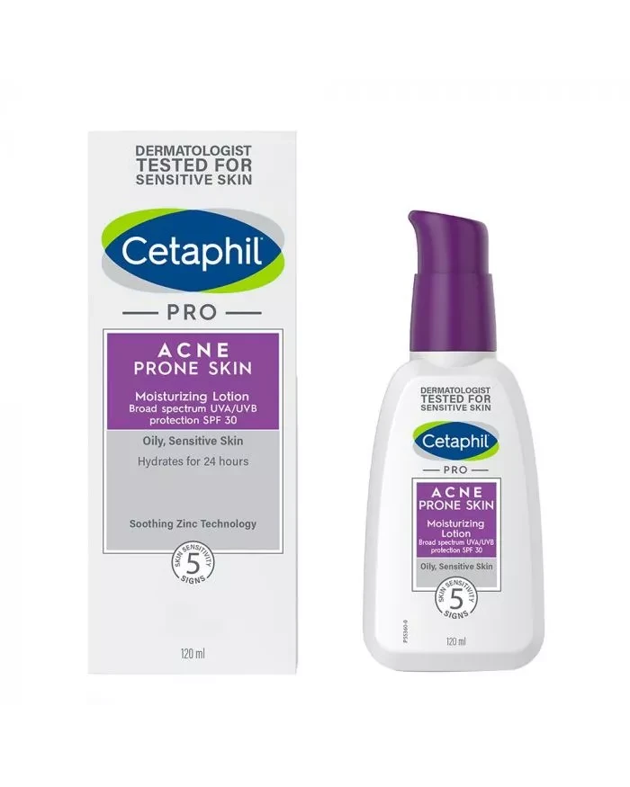 Cetaphil PRO Acne Prone Skin SPF 30 Moisturizing Lotion 120 ml