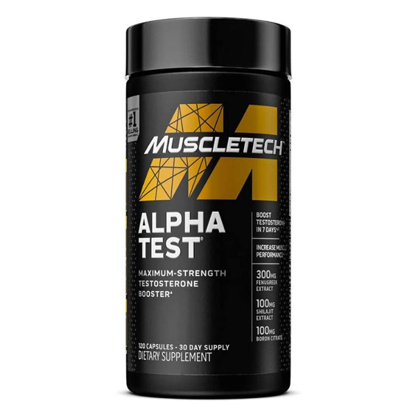 Muscle Tech Alpha Test 120 Capsules