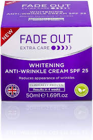 فايد أوت إكسترا كير لتفتيح البشرة ومكافحة التجاعيد SPF 25