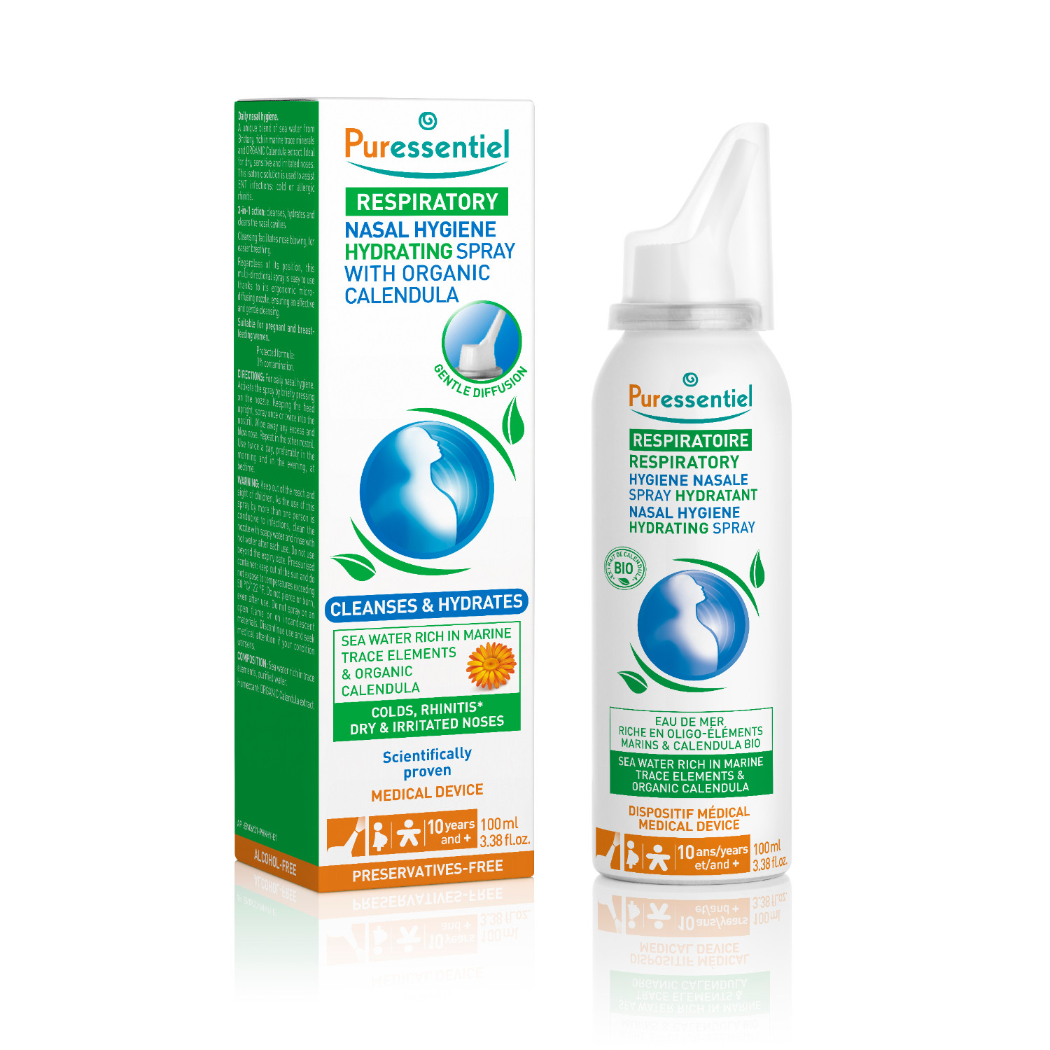Puressentiel Respiratory Nasal Hygiene Strong Spray 100ml