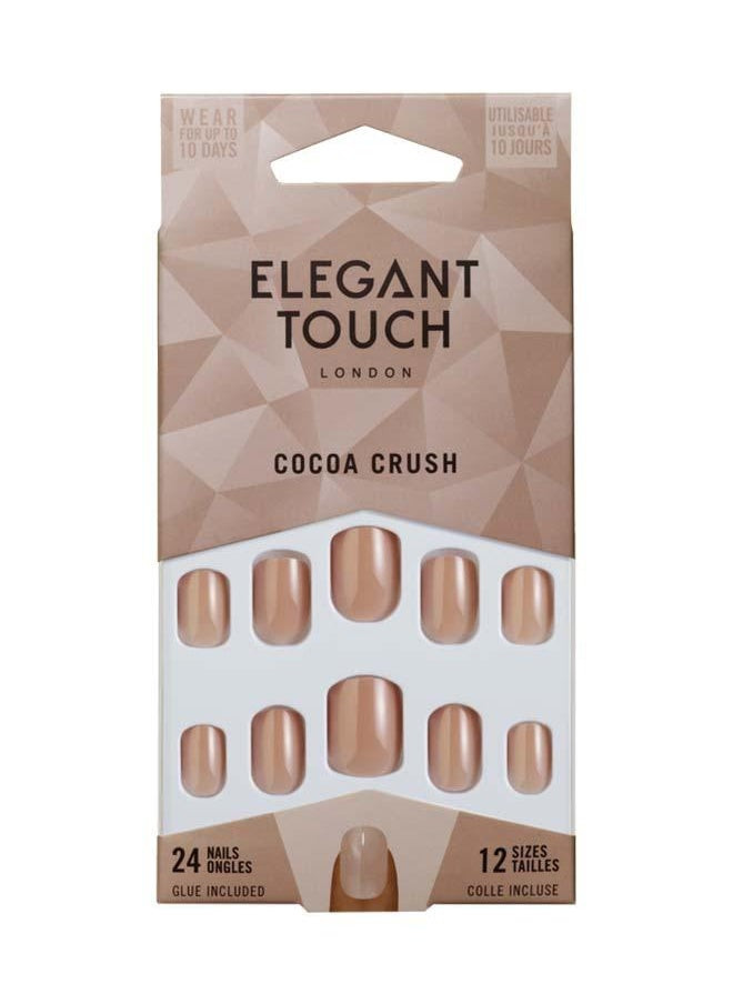 ELEGANT TOUCH  Crush Cocoa Nails