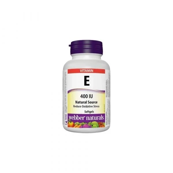 Webber Naturals Vitamin E 400 IU Softgels 30'S