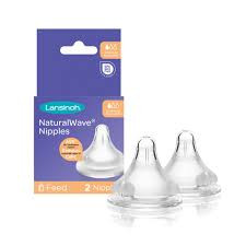 Lansinoh 6 Pack Naturalwave Slow Flow Nipples