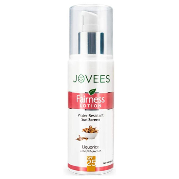 Jovees Water Resistant Sun Screen Fairness Lotion SPF 25 100 ML