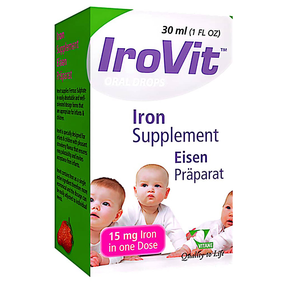 Irovit Oral Drops 15 mg