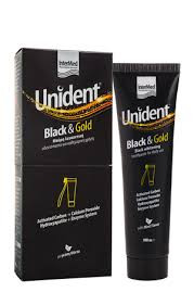 Intermed 100Ml Unident Black & Gold Whiteining Toothpaste