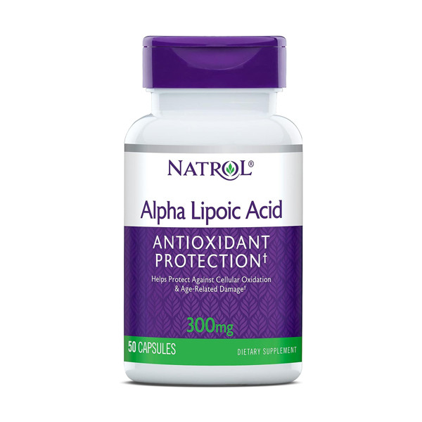 Natrol - Alpha Lipoic Acid Antioxidant Protection 300 MG 50 Capsules