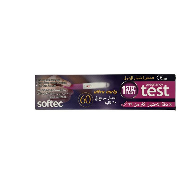 Softec Pregnancy Test Kit ( Ultra Early )-1 Step test