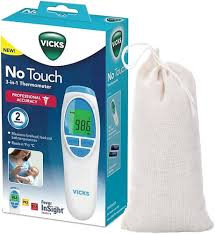 Vicks No Touch Color Coded Forehead Thermometer