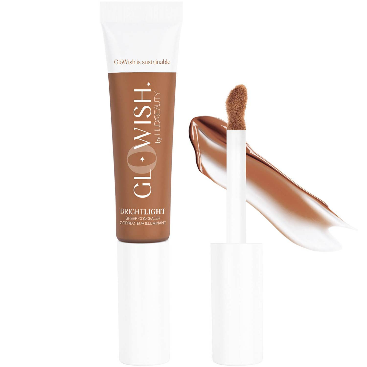 Huda beauty glowish skin 2025 tint shade 11 deep