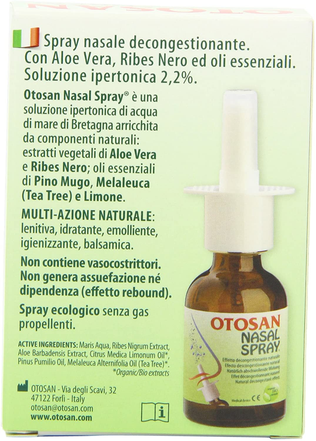 OTOSAN BABY NASAL SPRAY FORTE 30 MLFOR NASAL CONGESTIONFOR CHILDREN
