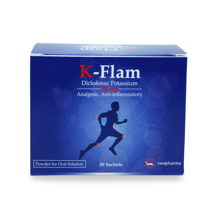 K-Flam Diclofenac Potassium 50 mg Sachets