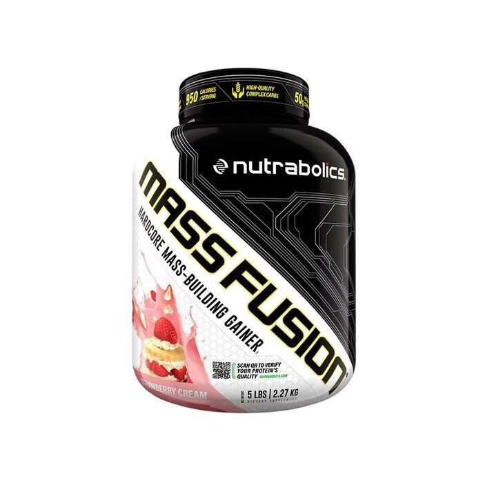 Nutrabolics 5 Lb Mass Fusion Strawberry