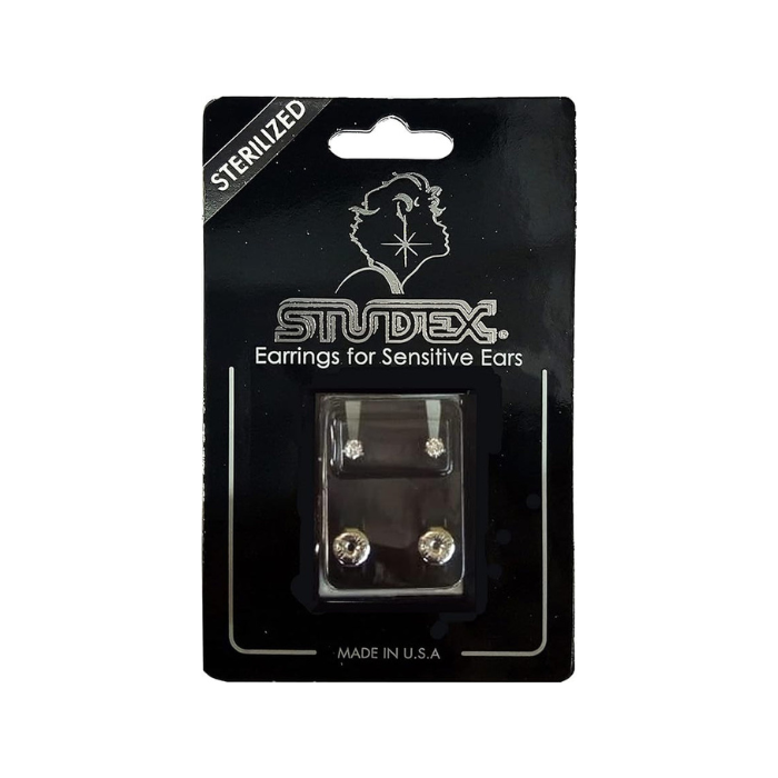Studex Gold Plated Regular Hearlite Crystal Card