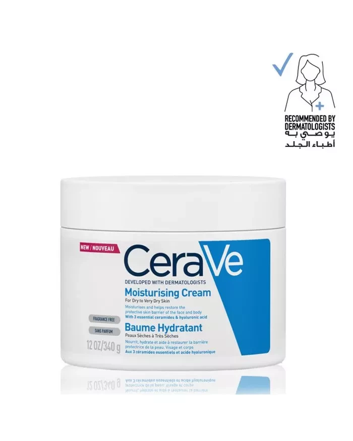 CeraVe Fragrance Free Moisturizing Cream 340g