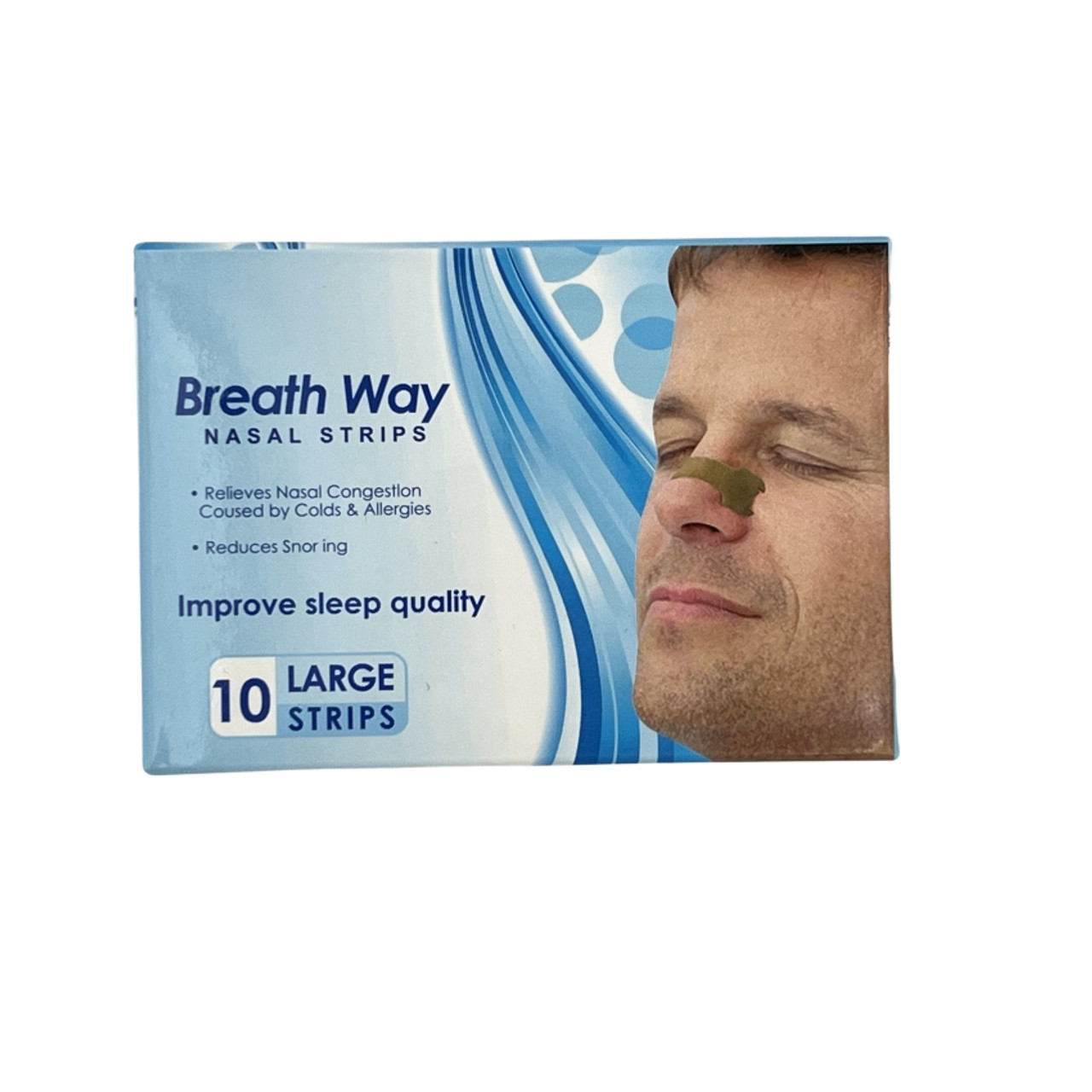 Breath Way Nasal Large Strips 10'S