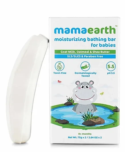 Mamaearth Baby  Moisturising Bathing Bar 150g