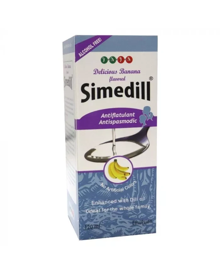 Simedill Antispasmodic Banana Emulsion 120 ml