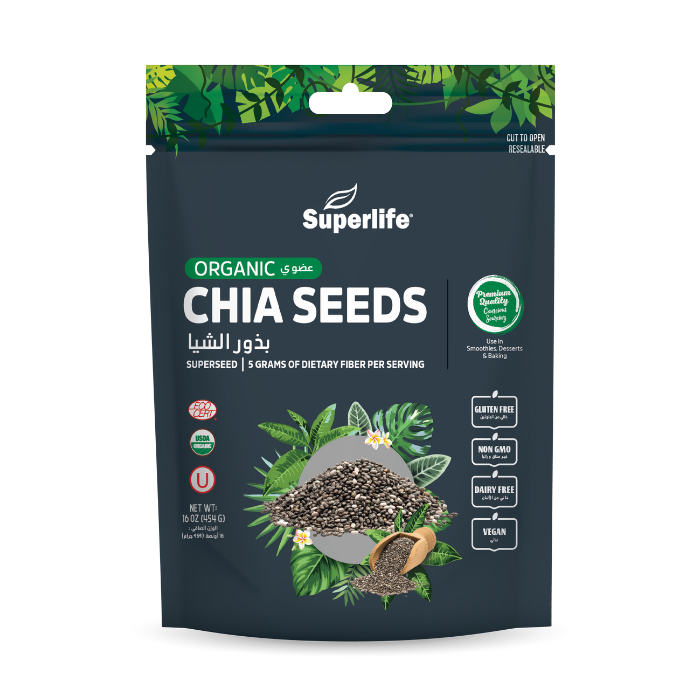 Superlife Chia Seeds 454 g