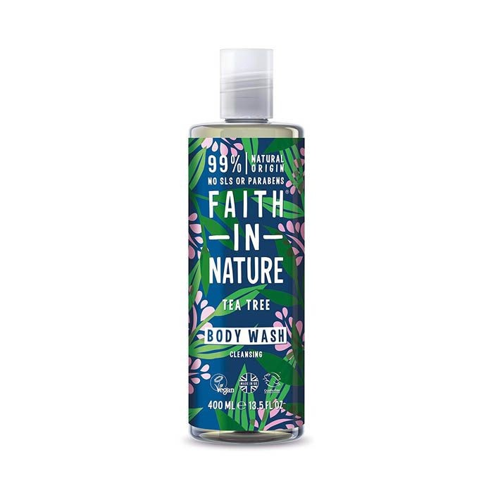 FAITH IN NATURE BODY WASH TEA TREE 400ML