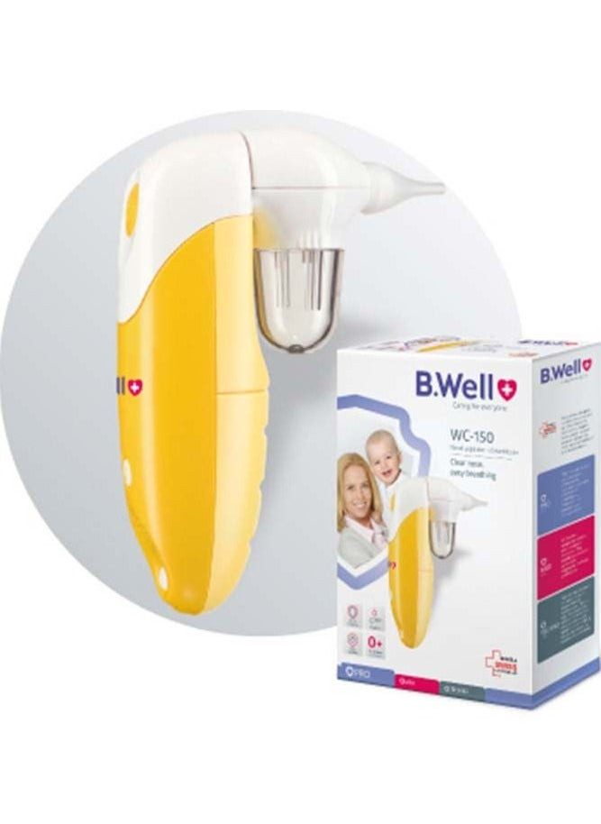 B.Well Swiss WC-150 Infant & Child Nasal Aspirator to Clear Nose