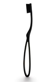 Intermed Ergonomic Medium Soft Black Toothbrush