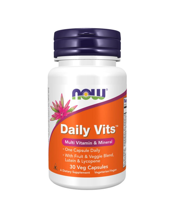 Now Daily Vits Veg Capsules 30'S