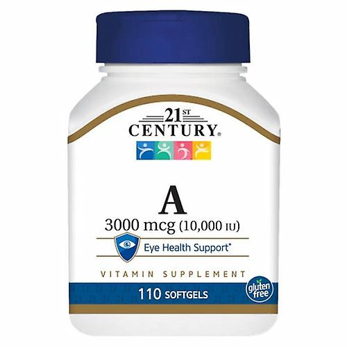 21ST CENTURY A 3000 MCG (10,000 IU) 110'S