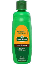 GreenCross Isopropyl Alcohol Antiseptic Disinfectant 500ml Green