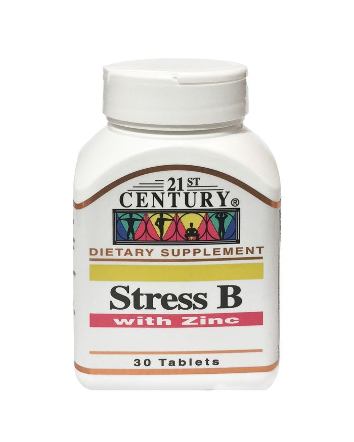 Buy 21st Century Stress B With Zinc Tablets 30'S Online At Best Price ...