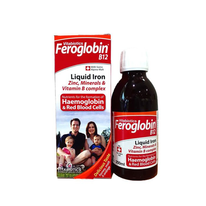 Vitabiotics Feroglobin B12 Syrup 200 ml