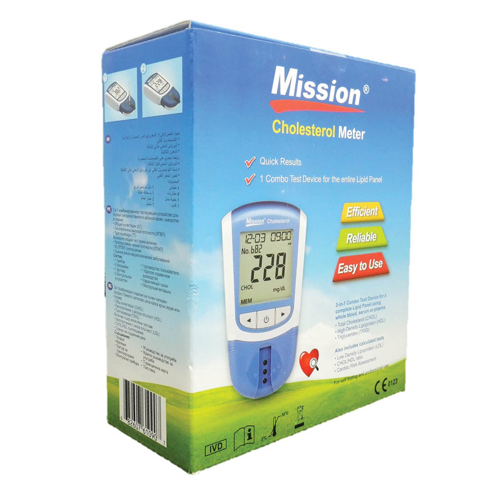MISSION CHOLESTEROL METER