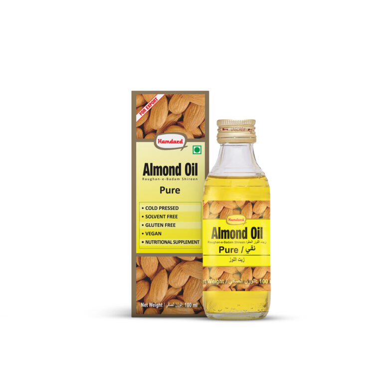Hamdard 100% Pure Almond Oil (Raughan-e-Badam Shireen) 100ml