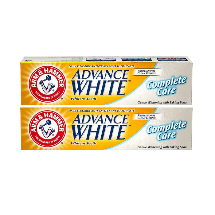 Arm and Hammer Advance  115g  White Complete Care ToothpasteTwin Pack