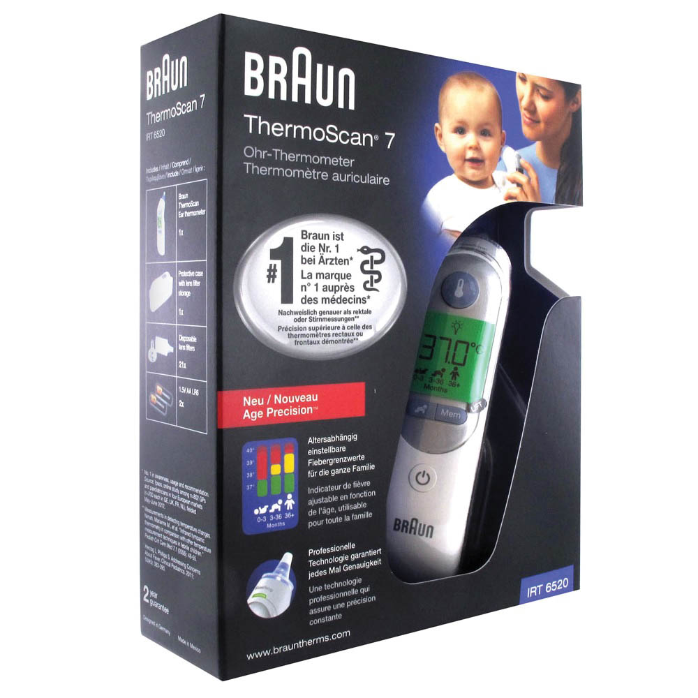 Braun Thermoscan Age Precision Ear Thermometer Medilife