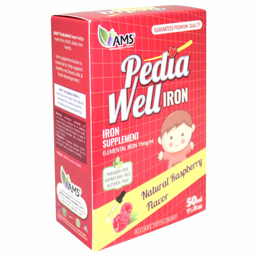 AMS PEDIAWELL IRON DROPS 50 MLMEDILIFE PHARMACYUAE